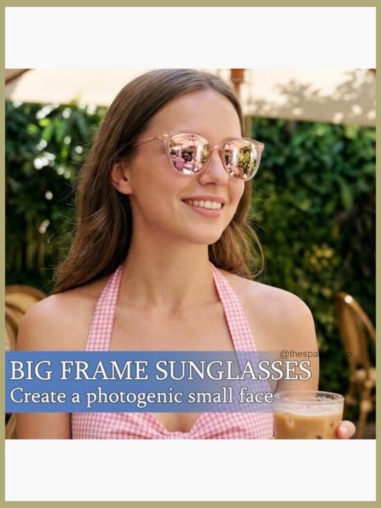 Women\'s Polarized Sunglasses with Mirrored Lens & UV400 Protection main image 6